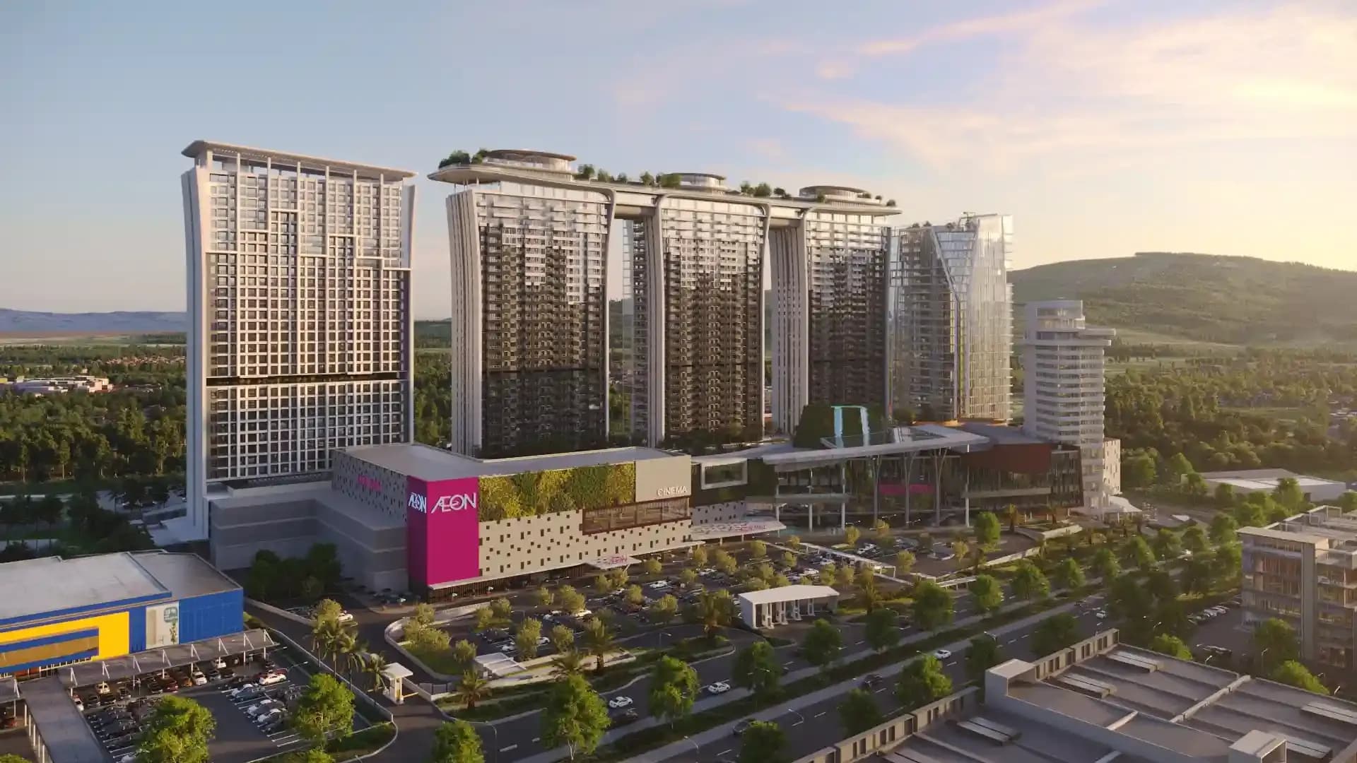 Apartemen Opus Park!
