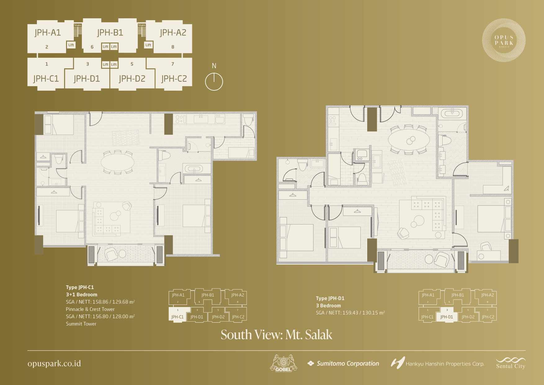 Junior Penthouse Floor Plan 2