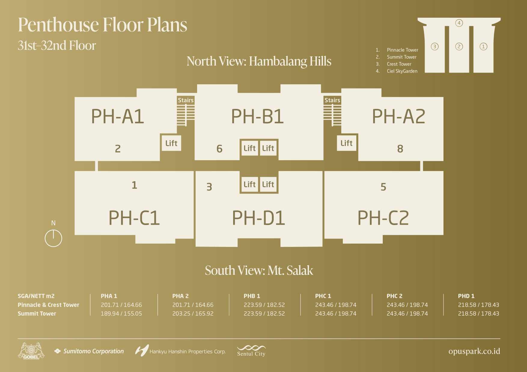 Penthouse Floor Plan 1